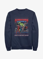 Marvel Avengers Assemble Ugly Christmas Sweatshirt