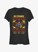 Marvel Doctor Strange Sorcerer Supreme Ugly Christmas Girls T-Shirt