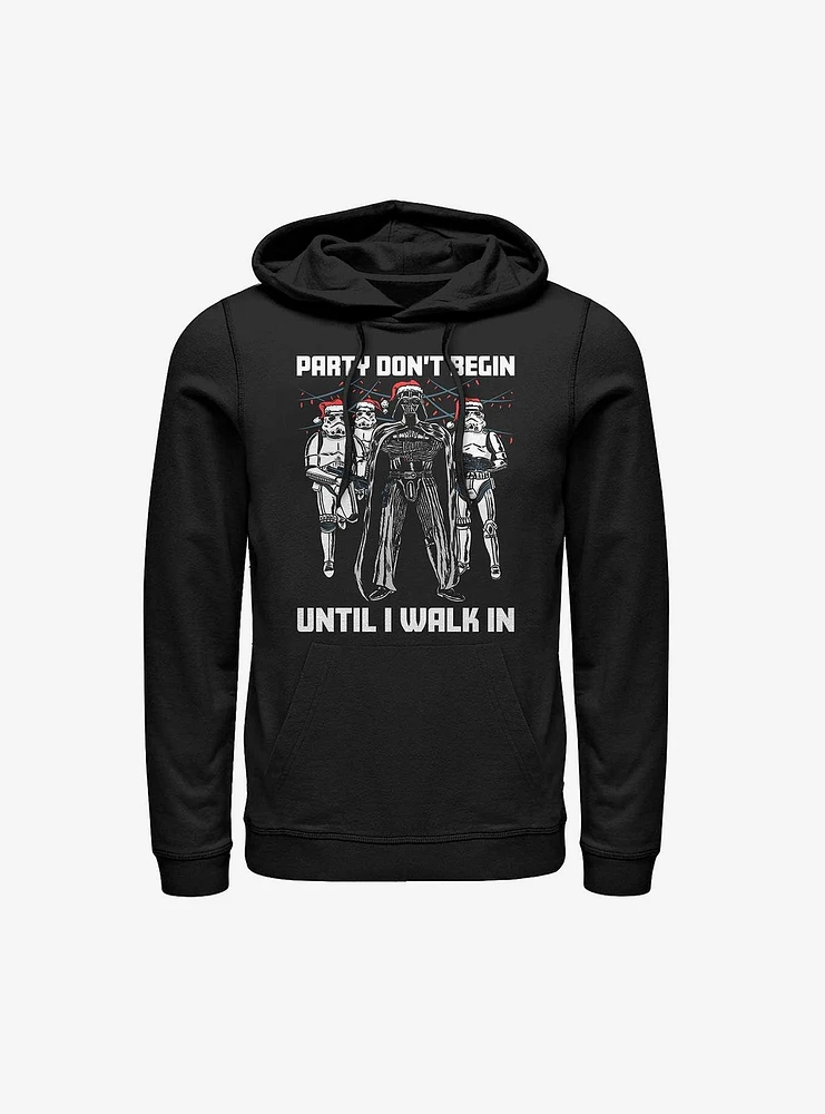 Star Wars Darth Vader Party Don't Begin Hoodie