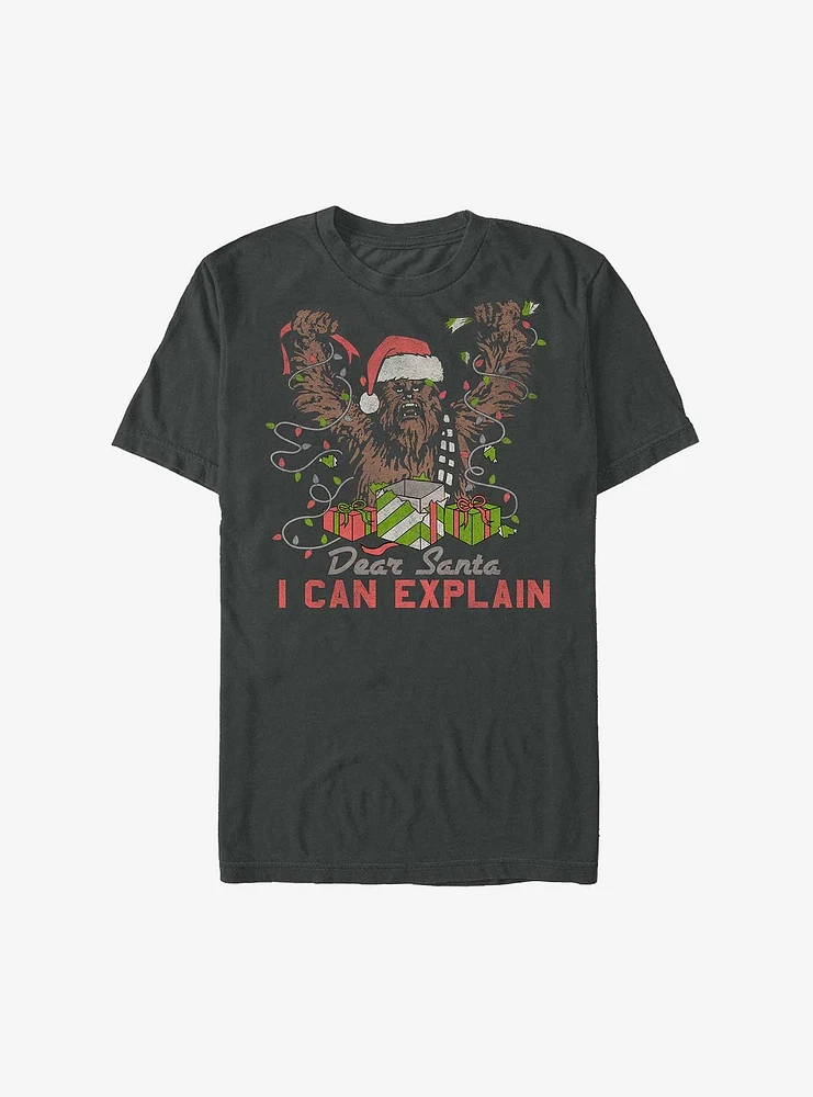 Star Wars Santa Chewbacca T-Shirt