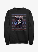 Marvel Venom Venomous Ugly Christmas Sweatshirt