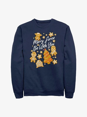 Star Wars Merry Force Be With You Cookies Sweatshirt