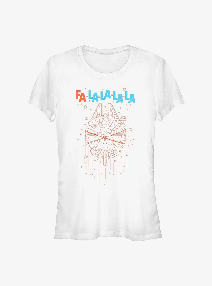 Star Wars Fa La Falcon Girls T-Shirt