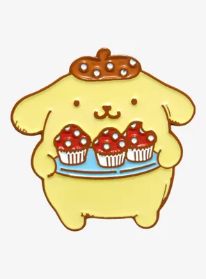 Sanrio Pompompurin Mushroom Cupcake Enamel Pin - BoxLunch Exclusive