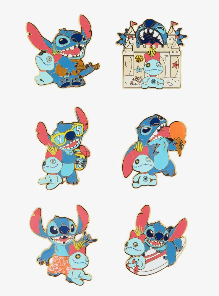 Loungefly Disney Lilo & Stitch Scrump and Stitch Blind Box Enamel Pin