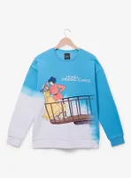 Studio Ghibli Howl's Moving Castle Sophie & Howl Split-Dye Crewneck