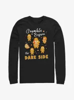 Star Wars Crumble Before The Dark Side Cookies Long-Sleeve T-Shirt