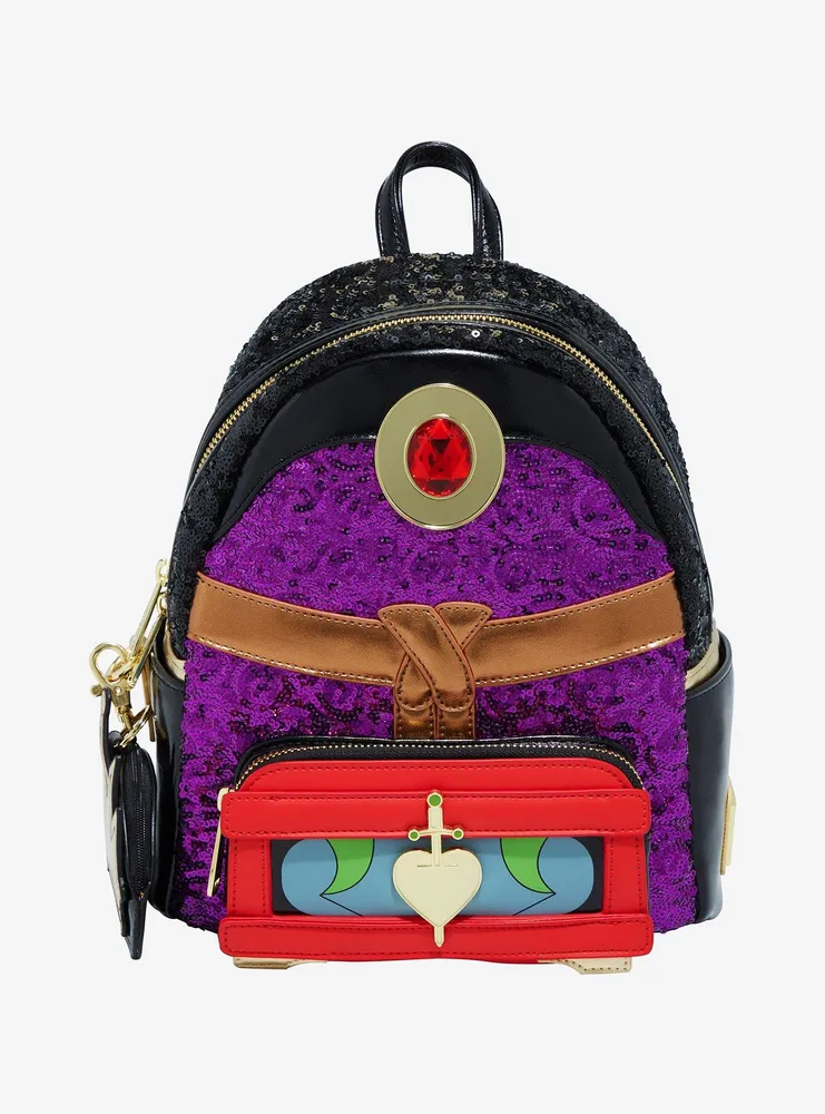 Loungefly - Disney Evil Queen Glow In The Dark Mini Backpack