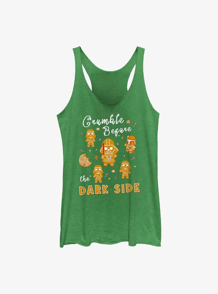 Star Wars Crumble Before The Dark Side Cookies Womens Tank Top