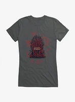 Game Of Thrones Iron Throne Icons Girls T-Shirt