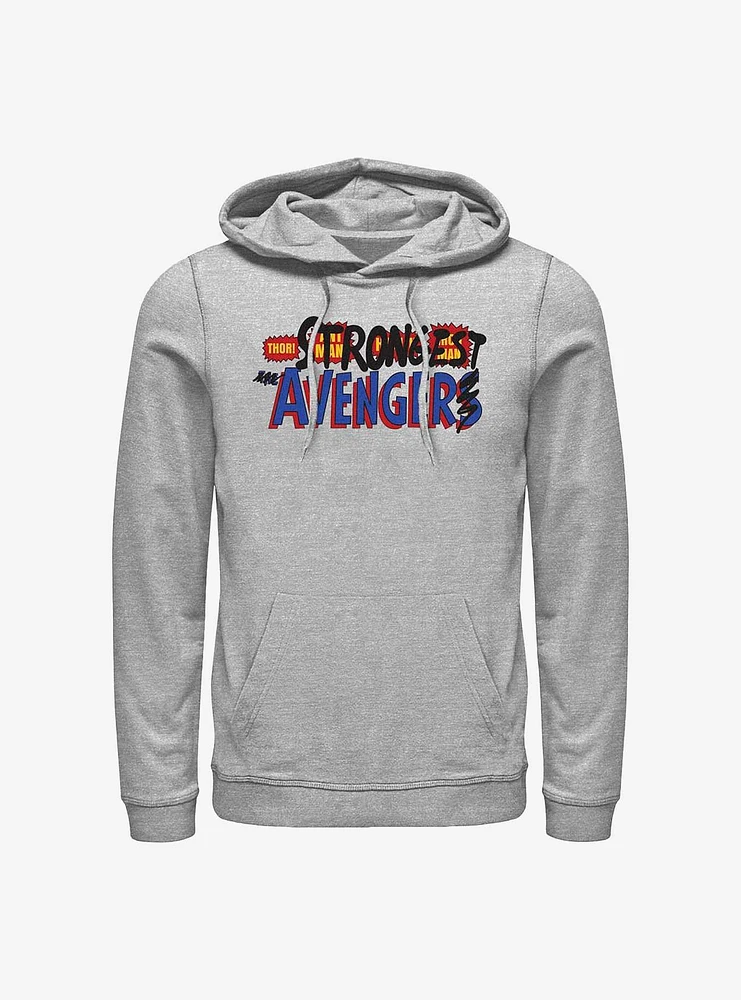 Marvel Thor Strongest Avenger Hoodie