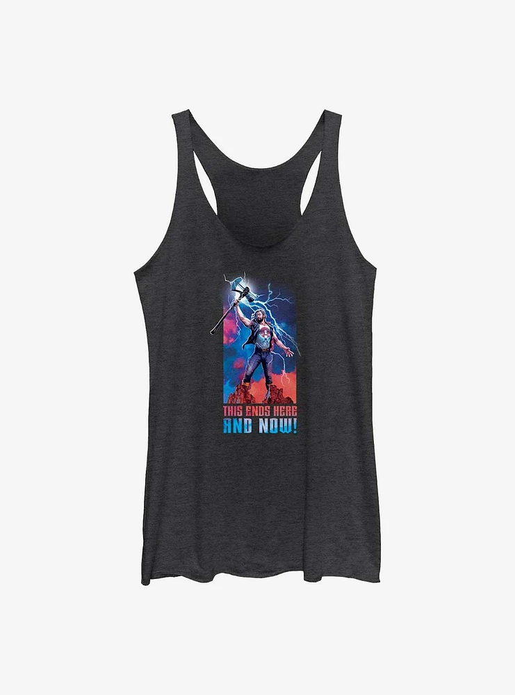Marvel Thor: Love and Thunder Ends Here Now Girls Tank