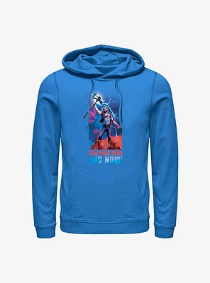 Marvel Thor: Love and Thunder Ends Here Now Hoodie