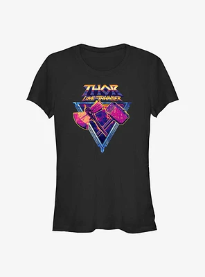 Marvel Thor: Love and Thunder Mjolnir Stormbreaker Girls T-Shirt