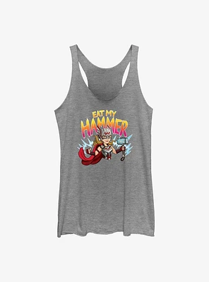 Marvel Thor: Love and Thunder Mighty Thor Eat My Hammer Girls Tank