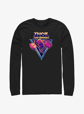 Marvel Thor: Love and Thunder Mjolnir Stormbreaker Long-Sleeve T-Shirt