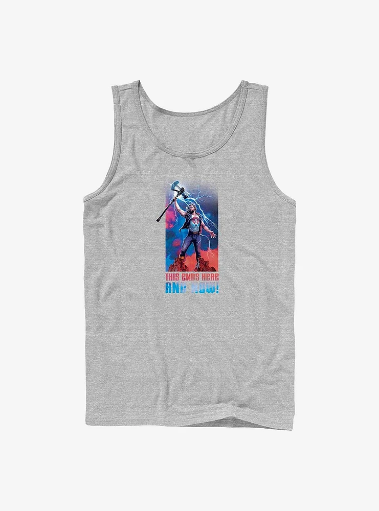 Marvel Thor: Love and Thunder Ends Here Now Tank