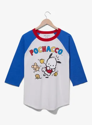 Sanrio Pochacco Portrait Raglan T-Shirt - BoxLunch Exclusive