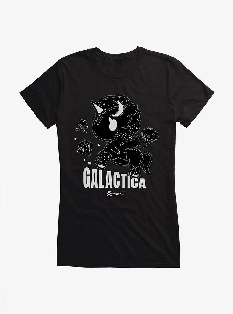 Tokidoki Galactica Unicorno Girls T-Shirt