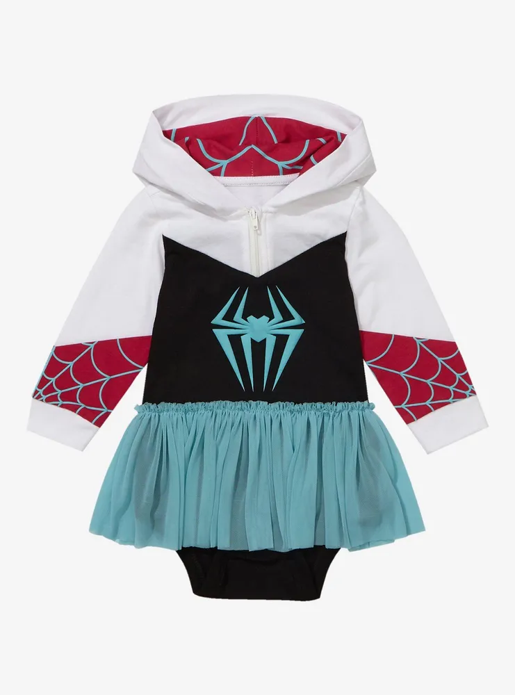 Marvel Spider-Man Spider-Gwen Infant Tutu One-Piece - BoxLunch Exclusive