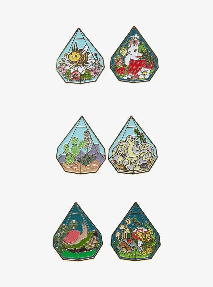 Animal Terrarium Blind Bag Enamel Pin