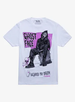 Scream Ghost Face Scared To Death T-Shirt