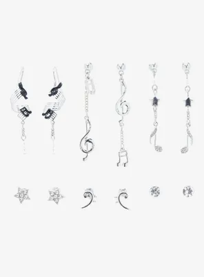 Sweet Society Music Notes Earring Set