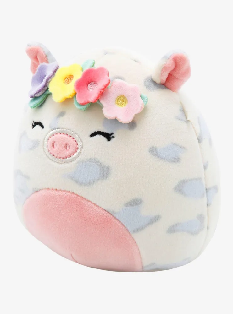 Squishmallows Pig Flower Crown Plush