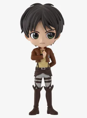 Banpresto Attack on Titan Q Posket Vol. 2 Eren Yeager Figure (Ver. A)