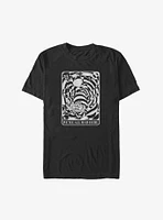 Disney Alice Wonderland Mad Here Cheshire Card Big & Tall T-Shirt