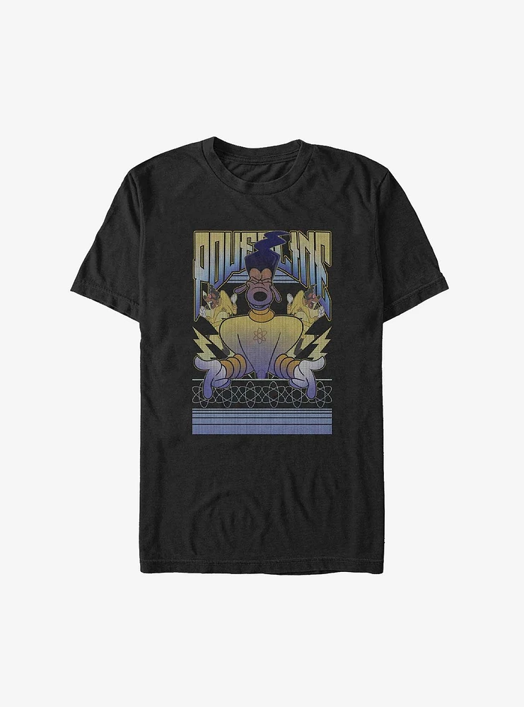 Disney Goofy Powerline Poster Big & Tall T-Shirt
