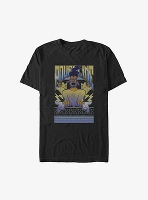 Disney Goofy Powerline Poster Big & Tall T-Shirt