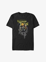 Disney Kingdom Hearts Halloween Greetings Sora, Goofy, and Donald Big & Tall T-Shirt