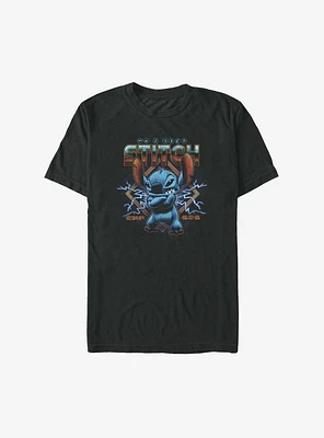 Disney Lilo & Stitch Metallic Lightning Big Tall T-Shirt