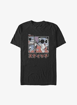 Disney Lilo & Stitch Pew Comic Japanese Big Tall T-Shirt