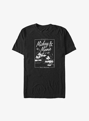Disney Mickey Mouse & Minnie Music Cover Big Tall T-Shirt