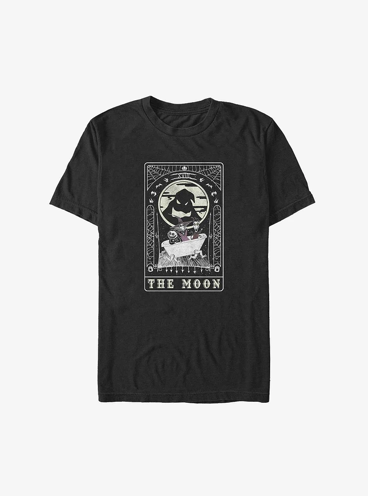 The Nightmare Before Christmas Oogie Boogie Moon Tarot Card Big & Tall T-Shirt