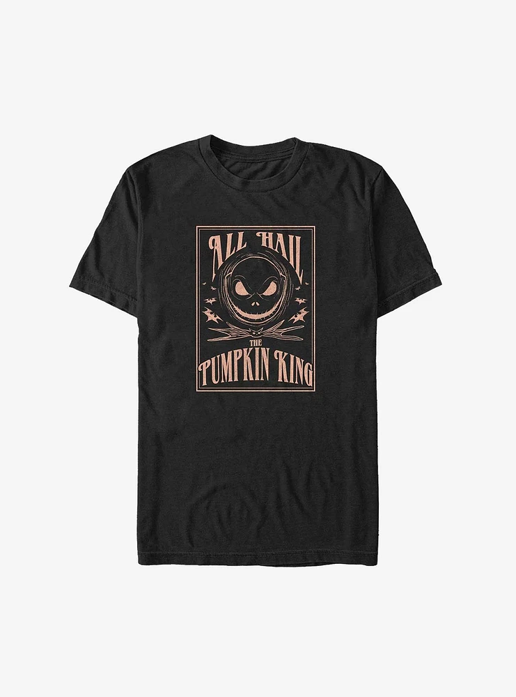 Disney The Nightmare Before Christmas Hail Pumpkin King Big & Tall T-Shirt