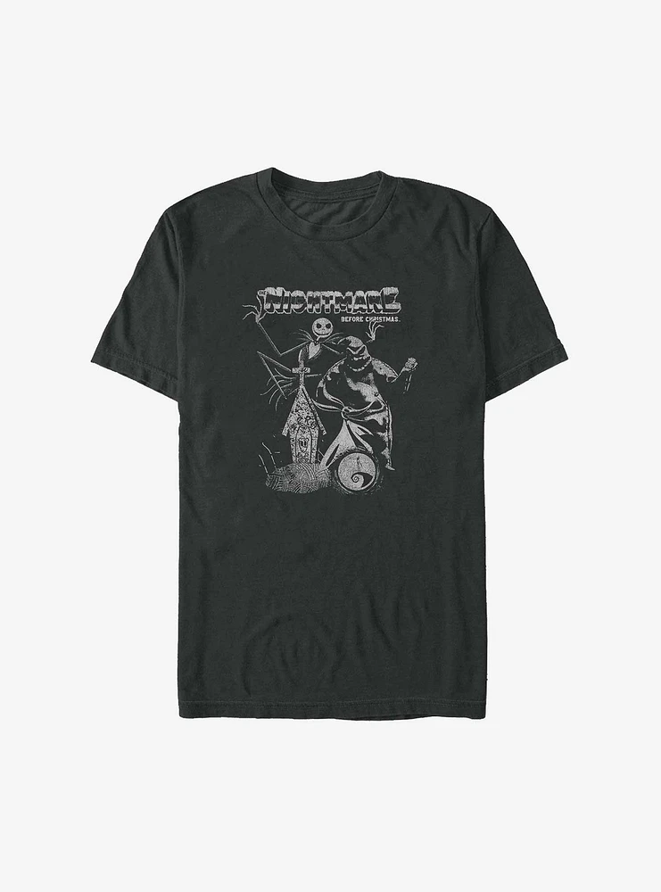 Disney The Nightmare Before Christmas Spook Bros Jack and Oogie Big & Tall T-Shirt