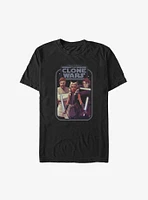 Star Wars: The Clone Wars Ahsoka Tano, Obi-Wan Kenobi, & Anakin Skywalker Big Tall T-Shirt