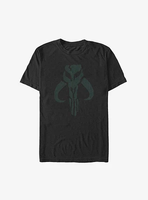 Star Wars The Mandalorian Skull Icon Big & Tall T-Shirt