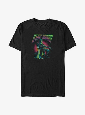 Star Wars Groovy Boba Fett Big & Tall T-Shirt