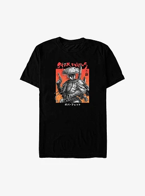 Star Wars: Visions Fett Up Big & Tall T-Shirt