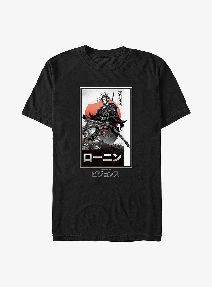 Star Wars: Visions Ronin Samurai Big & Tall T-Shirt
