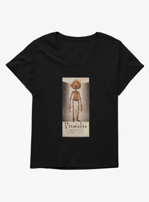 Netflix Pinocchio Magically Brought To Life Womens T-Shirt Plus