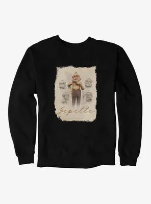 Netflix Pinocchio Gepetto Poster Sweatshirt