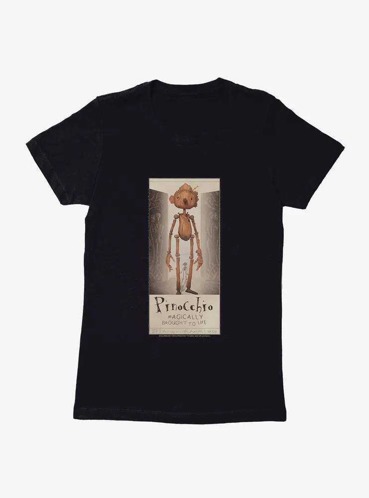 Netflix Pinocchio Magically Brought To Life Womens T-Shirt