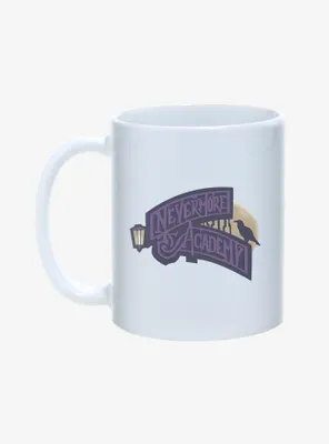 Wednesday Nevermore Academy Logo Mug 11oz