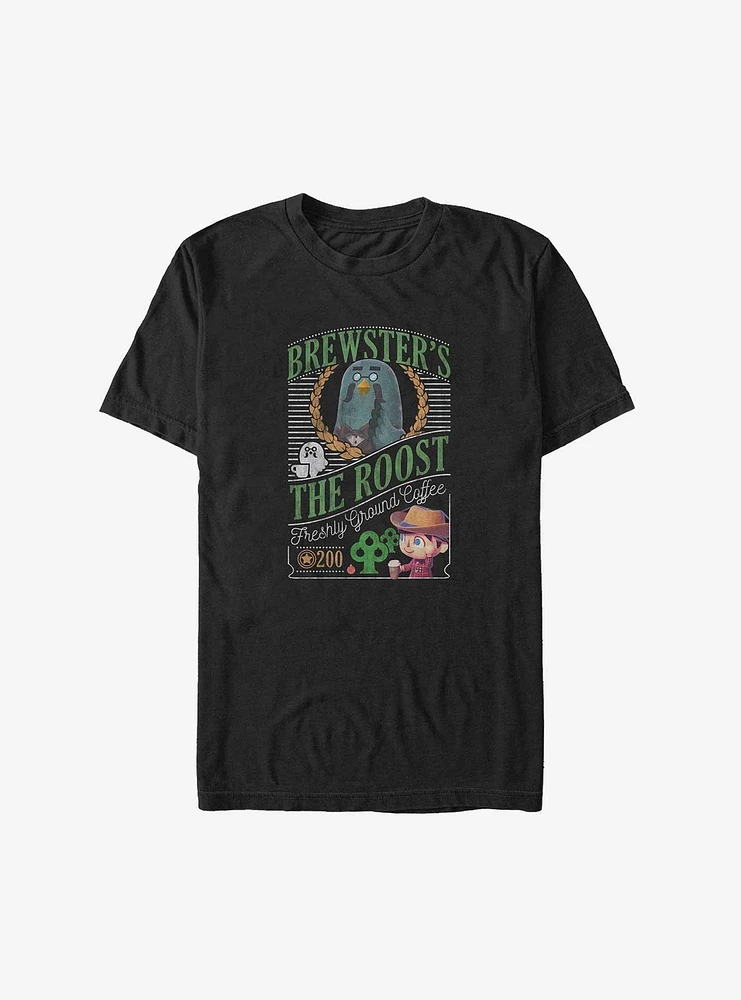 Nintendo Animal Crossing Brewster's Cafe Big & Tall T-Shirt