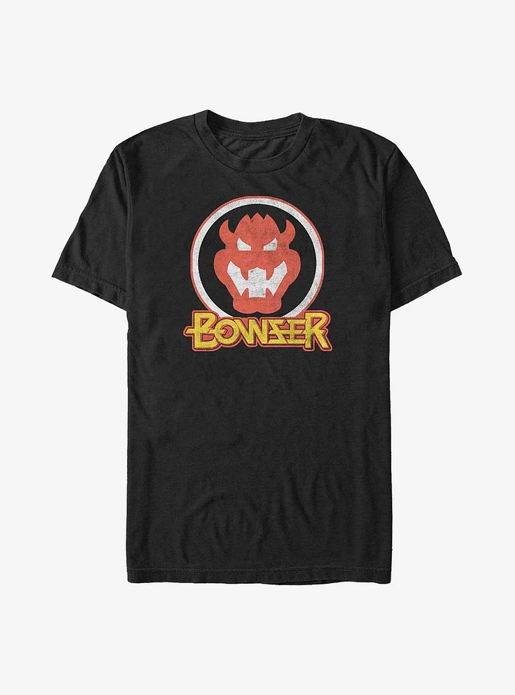 Nintendo Mario Bowser Badge Big & Tall T-Shirt